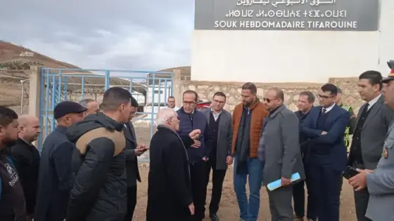 عامل إقليم الحسيمة في زيارة تفقدية لعدد من الجماعات الترابية بالإقليم