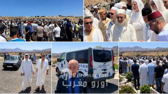 جموع غفيرة تشيع الفقيد زهير الجوهري إلى مثواه الأخير في جنازة مهيبة بالناظور