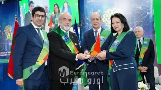 الجامعة الأورو متوسطية حول تحالف الحضارات: أمل الفلاح السغروشني تتسلم جائزة البحر الأبيض المتوسط تقديرا لها