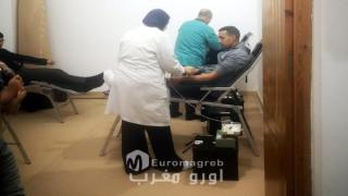 “ومن أحياها فكأنما أحيا الناس جميعاً”.. إقبال لافت في الحملة الثانية للتبرع بالدم بمسجد محمد السادس بالناظور