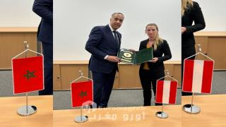 المدير العام للأمن الوطني ولمراقبة التراب الوطني يجري مباحثات أمنية مكثفة بالعاصمة النمساوية