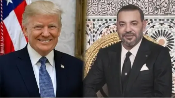 جلالة الملك محمد السادس يبعث رسالة الى الرئيس دونالد ترامب لتأكيد متانة العلاقات المغربية الأمريكية