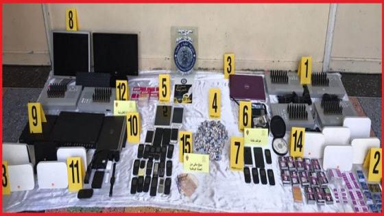 توقيف شخصين يشتبه في ارتباطهما بشبكة إجرامية تنشط في المس بنظم المعالجة الآلية للمعطيات الرقمية والقرصنة الدولية للمكالمات الهاتفية