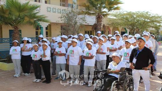 اطفال الدريوش تشارك في مخيمات الهدر المدرسي بالمركز الوطني للتخييم بالسعودية