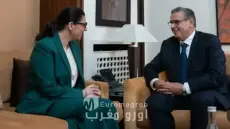 الرباط: تسليم السلط بين فاطمة الزهراء المنصوري وعزيز أخنوش بمقر رئاسة الحكومة