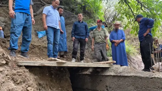 جمال إمرهان يقود دينامية فك العزلة بآسني ويشيد بتعاون الساكنة في دعم البنية التحتية