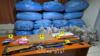 حجز أزيد من طنين من المخدرات وبندقية صيد في عمليات أمنية نوعية بأيت ملول ومراكش والبيضاء والرباط.