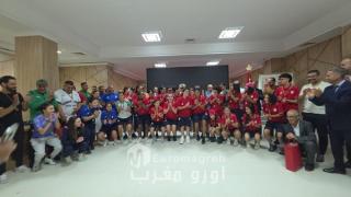 عامل إقليم الناظور يستقبل ويهنئ فريق هلال الناظور النسوي بعد صعوده التاريخي للقسم الأول