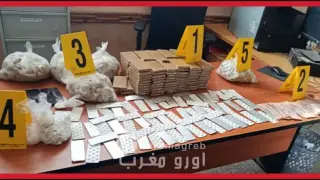 شرطة طنجة تحجز 12 ألف قرص مهلوس وتوقف مروجا ببني مكادة