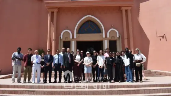 رئيس المحكمة الابتدائية بتارودانت يستقبل وفدًا أكاديميًا فرنسيا ويطلعهم على الموروث القضائي المحلي