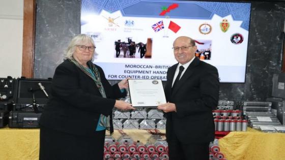 شراكة أمنية بين المغرب وبريطانيا لتطوير مهارات التعامل مع العبوات الناسفة المستجدة.