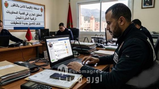 الأمن الإقليمي بالناظور يوقف أشخاصاً في قضية محتويات رقمية مثيرة للجدل والتحقيقات تكشف تفاصيل جديدة