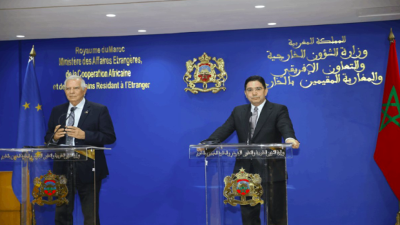 Josep Borrell salue le “rôle important” du Maroc dans la paix et la stabilité de la région