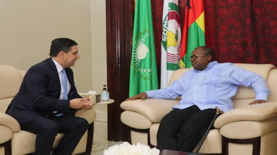 Le Président de la Guinée-Bissau reçoit M. Nasser Bourita Bourita