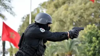 الريصاني .. مفتش شرطة يضطر لاستخدام سلاحه الوظيفي لتحييد خطر صادر عن شخص عرّض أمن المواطنين وسلامة عناصر الشرطة لاعتداء وشيك (مصدر أمني)