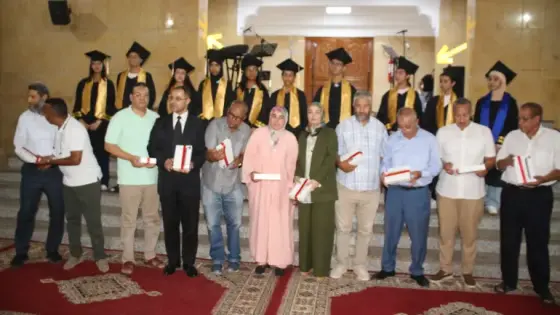 مجلس مقاطعة جليز بمراكش يحتفي بالتلاميذ المتفوقين بمناسبة عيد العرش