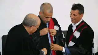 تهنئة: بمناسبة مناقشة أطروحة الدكتوراه للأستاذ نجيب التباعي