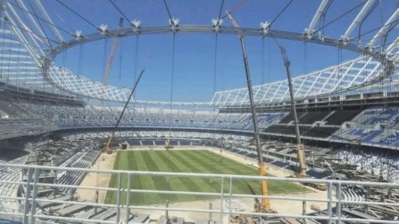 ملعب طنجة الكبير أحد المعالم الرياضية البارزة بالمغرب يستعد لكأس الأمم الأفريقية ..