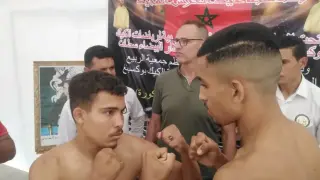 أبطال من ذهب.. تألق لافت لسيف الدين المتوكل وسعد جنان الله في ليلة بوسكورة القتالية