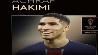 أشرف حكيمي ضمن قائمة المرشحين لجائزة الكرة الذهبية لعام 2025