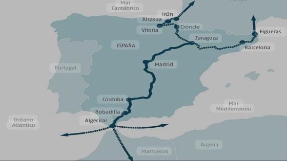 Marruecos en el corazón del futuro corredor ferroviario Algeciras-Zaragoza, clave para el transporte sostenible entre Europa y África