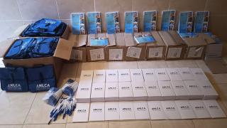 جمعية الحي العمالي للتنمية والبيئة تحارب الأمية بتشجيع مستفيداتها بمحافظ ولوازم الدراسة