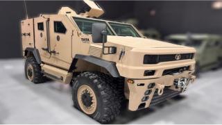 *En su fábrica marroquí, Tata comienza a producir su Light Armoured Multipurpose Vehicle (LAMV) presentado en febrero de 2025*