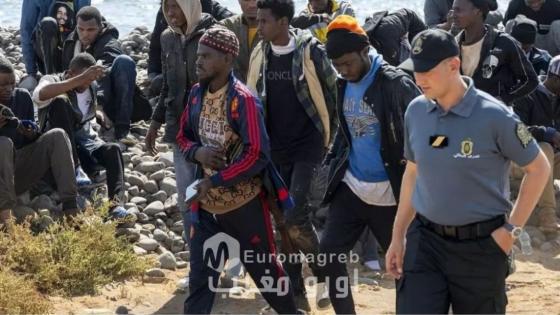 *Agentes de la Gendarmería Real Marroquí en El Aaiún patrullan en Lanzarote con la Guardia Civil*