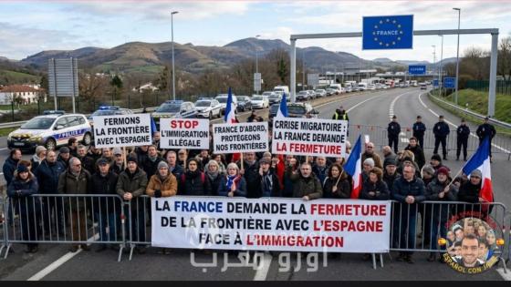 *Nueva escalada europea: ¡La derecha francesa pide el aislamiento y la expulsión de España del espacio Schengen*! 