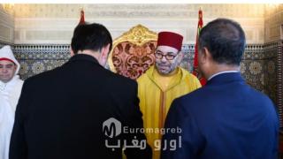 *Su Majestad El Rey Mohammed VI, recibe en Rabat a doce Embajadores, entre ellos Estadounidense,Richard Duke Buchan III y el Francés, Philippe Lalliot, para la entrega de sus Cartas de Credenciales*