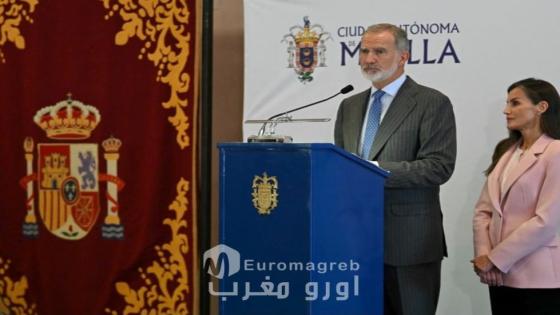 *Desde Melilla, el monarca español aboga por la “buena fe” con Marruecos*