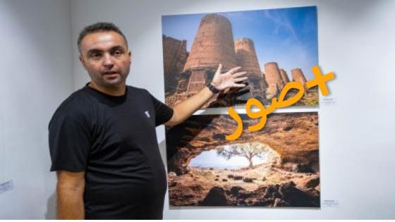 الفنان العالمي حسين الترك ينير سماء وجدة بمعرض حول الناظور