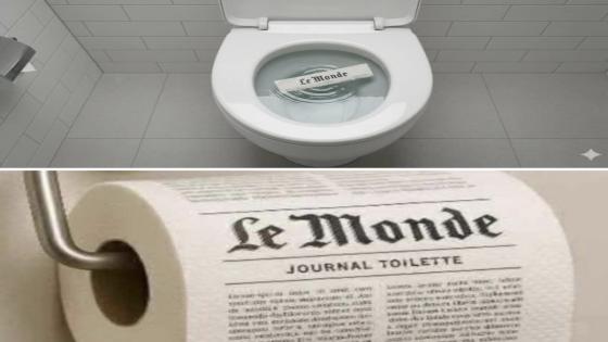 (Le monde ) Journal des ordures ménagères