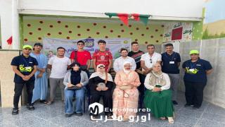 زيارة ميدانية لتقييم أنشطة المخيم الحضري للأطفال بمدينة الدريوش