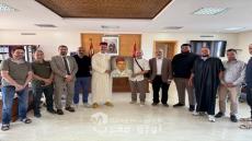 عامل إقليم الدريوش يستقبل وفد مؤسسة دار الأسرة وجمعية التضامن بثازغين