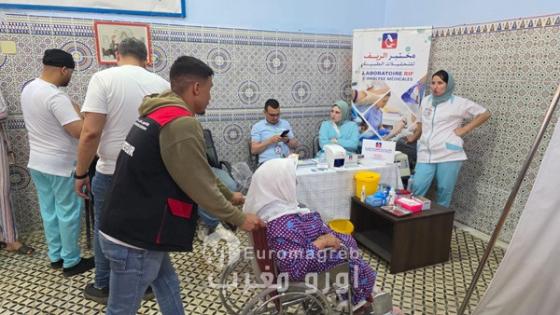 الناظور: حملة طبية متعددة التخصصات تحقق إقبالاً مهماً وتنويهاً بجودة التنظيم