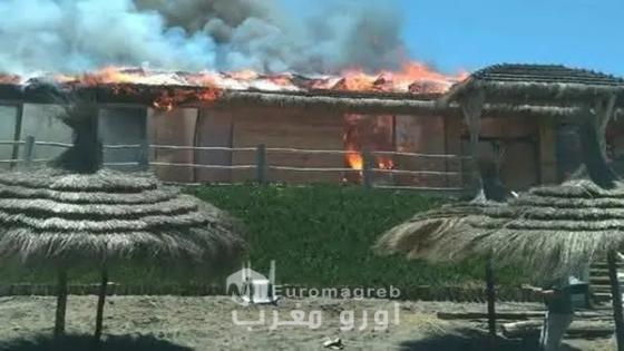 الحسيمة.. حريق مهول يأتي على مقهى شاطئي بالصفيحة ويخلف خسائر مادية كبيرة