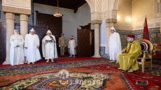 جلالة الملك محمد السادس يستقبل الأعضاء المعينين بالمجلس الأعلى للسلطة القضائية ويجدد الثقة في السيد عبد النباوي