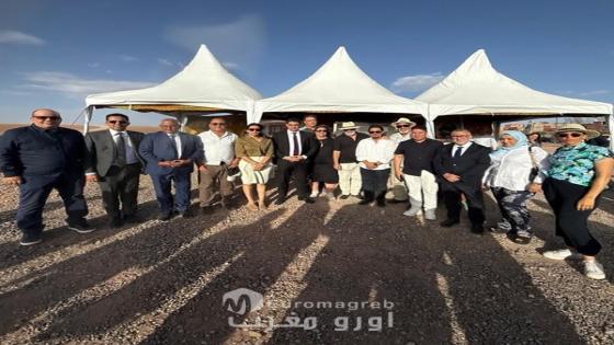 ورزازات.. بنسعيد يطلق أشغال بناء المدينة الدولية للإنتاج السينمائي ويتتبع ترميم معالم تراثية