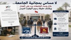 لا مساس بمجانية الجامعة.. بلاغ رؤساء الجامعات يرد على الجدل ويكشف حقيقة رسوم التوقيت الميسر