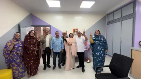 زيارة ميدانية مميزة لأمينة بوعياش إلى المركز المغربي لمكافحة العنف ضد النساء بالعيون