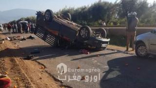 6 قتلى و8 مصابين في حادثة سير بإقليم الجديدة
