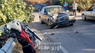 مصرع شاب في اصطدام مروع بين دراجة نارية وسيارة مرسيدس بضواحي الحسيمة