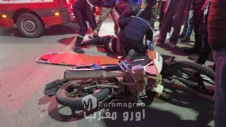 حادثة سير خطيرة ببني انصار ترسل شابا الى مستعجلات الحسني