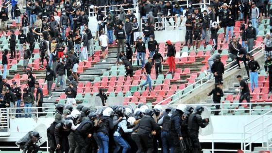 توقيف 110 شخصا من بينهم 55 قاصرا على خلفية شغب الملاعب والضرب والجرح.. تفاصيل
