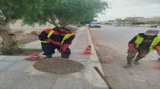 الشركة الجهوية متعددة الخدمات الشرق تستنفر آلياتها لتطهير شبكات الصرف الصحي بأزغنغان استعداداً لموسم الأمطار