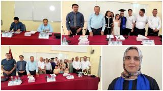 ‎الطالبة الباحثة بهيجة بنالطالب تناقش رسالة الماستر بكلية متعددة التخصصات بالناظور