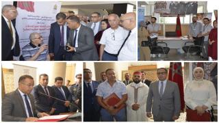 عمالة وجدة أنكاد تُخلّد اليوم الوطني للمغاربة المقيمين بالخارج تحت شعار: “ورش الرقمنة: تعزيز خدمات القرب الموجهة لمغاربة العالم”.