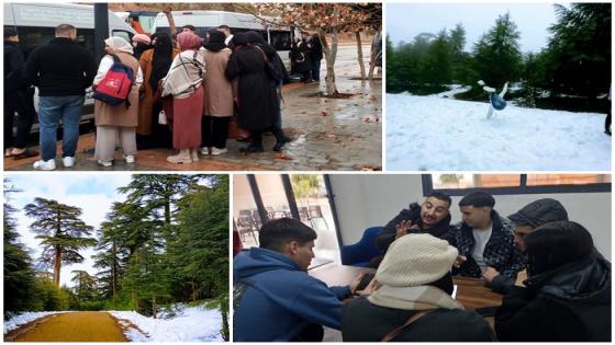 بين سحر الجبل ودفء اللقاء.. شباب الحسيمة يعانقون ثلوج “تيزي إفري” في رحلة استثنائية