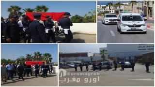 نقل جثمان الشهيد حمزة الزعام من الحسيمة إلى مسقط رأسه بالقصر الكبير